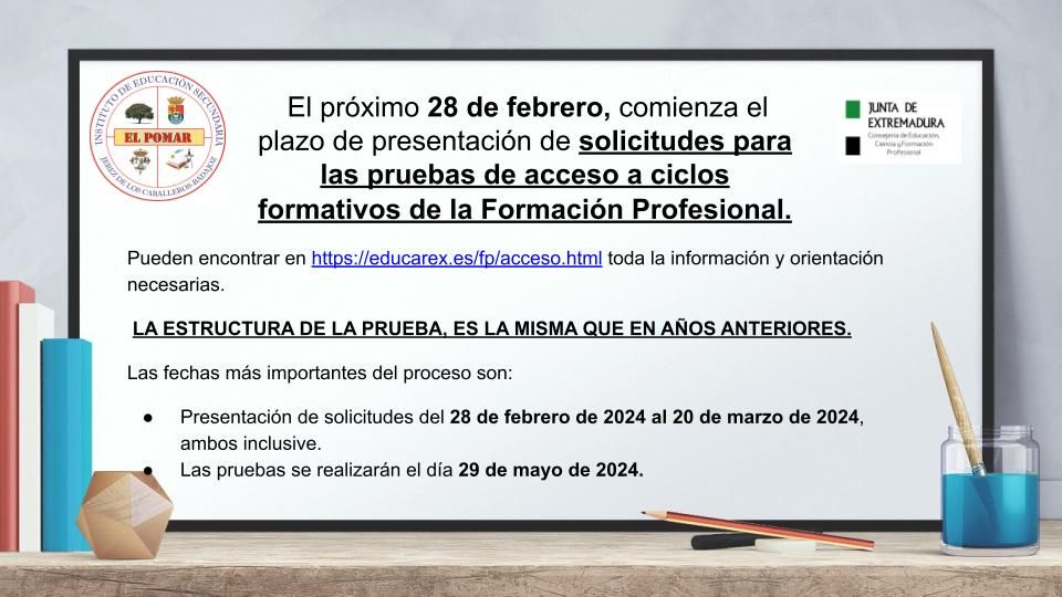 convocatoria pruebas de acceso a ciclos formativos.pptx