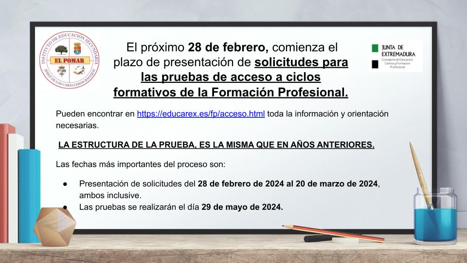 convocatoria pruebas de acceso a ciclos formativos.pptx